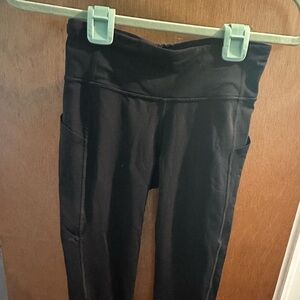 lululemon leggings size 4–black